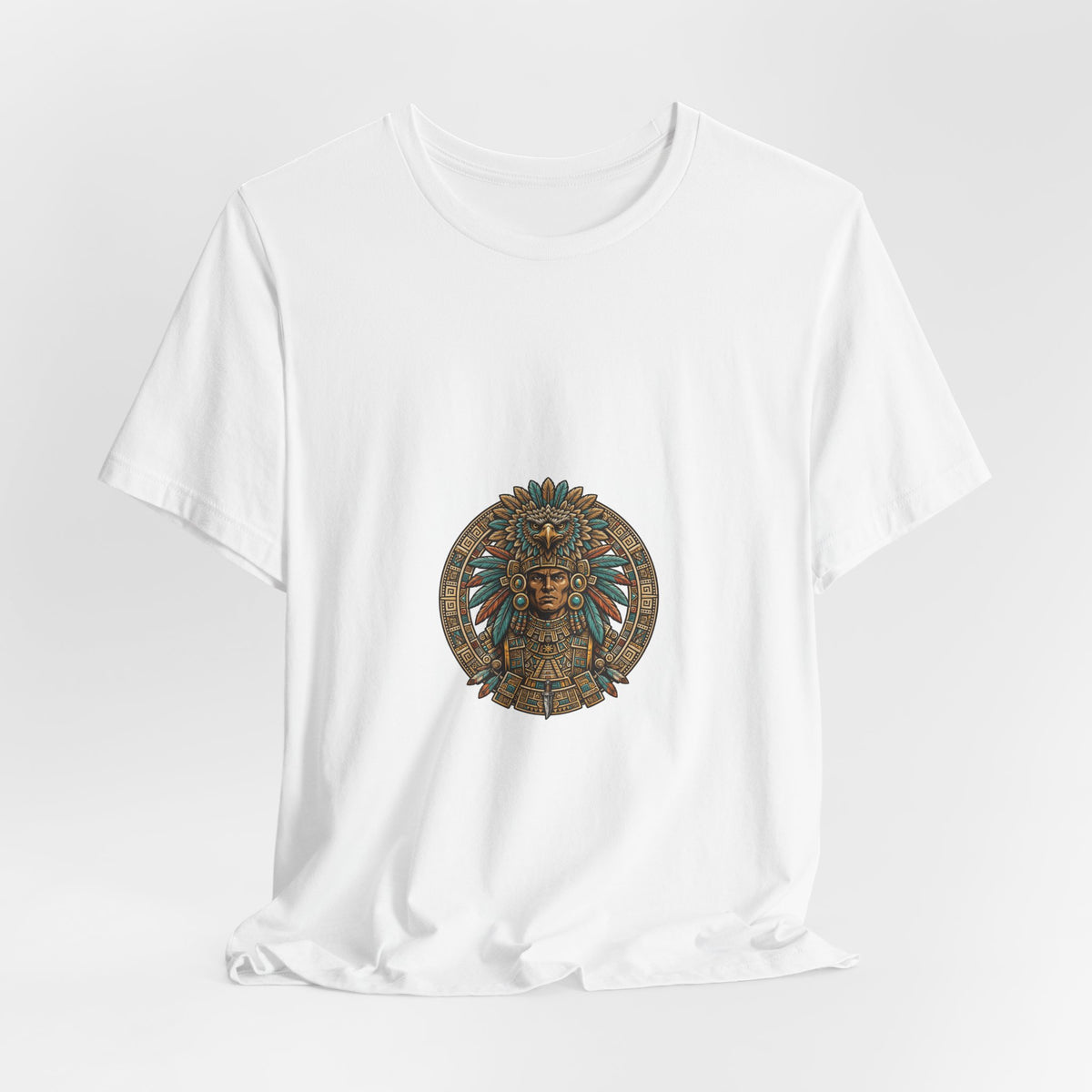 Aztec Eagle Warrior T-Shirt - Tenochtitlan Graphic Tee