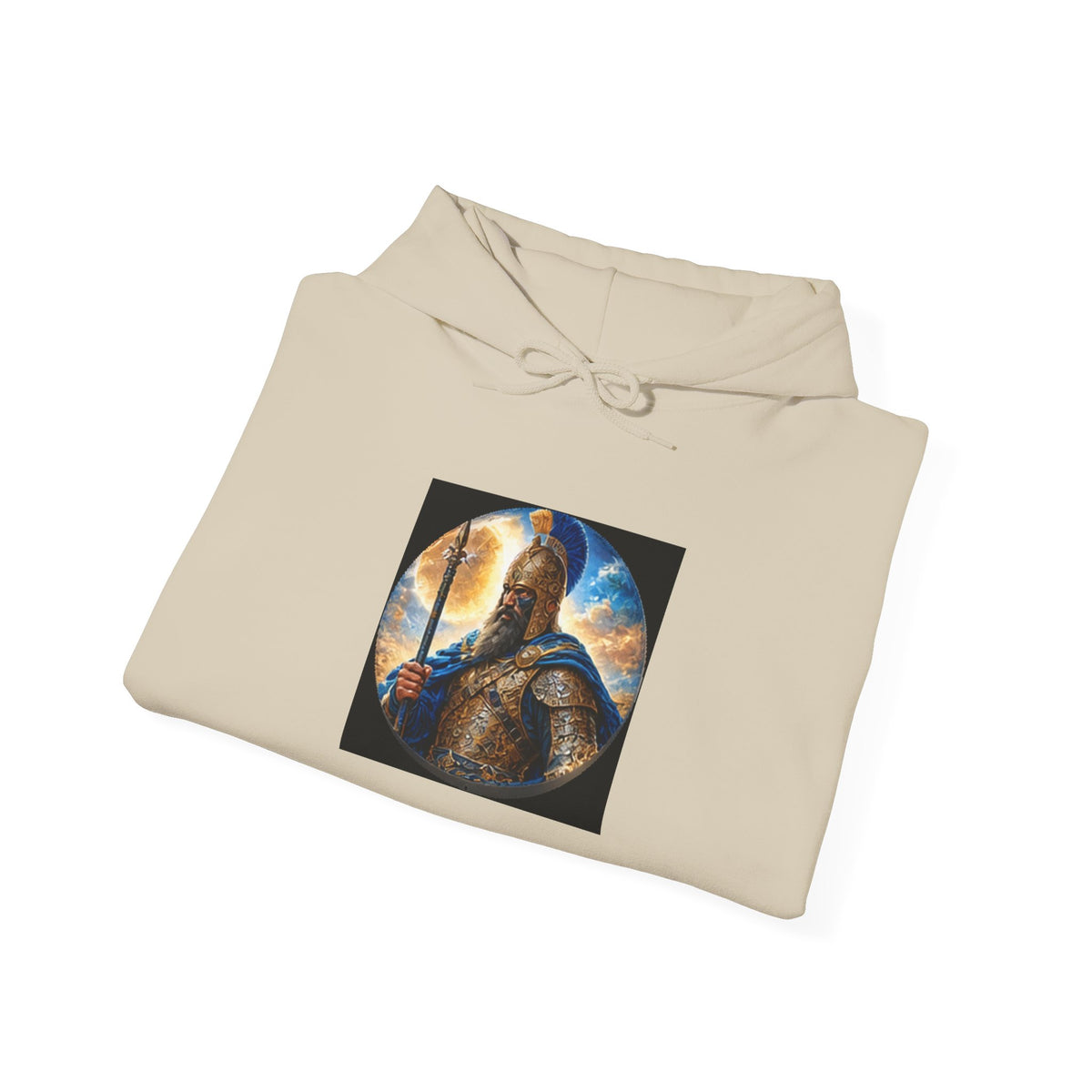 Persian Immortal Warrior Hoodie - Ancient Persian Spear Graphic Sweatshirt