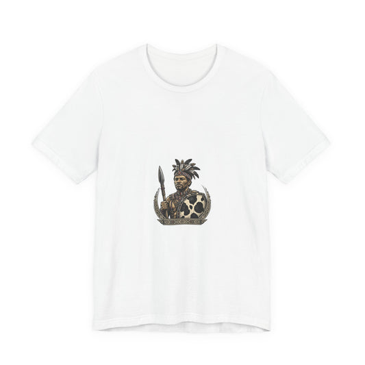 Zulu Warrior T-Shirt - Southern Africa Graphic Tee
