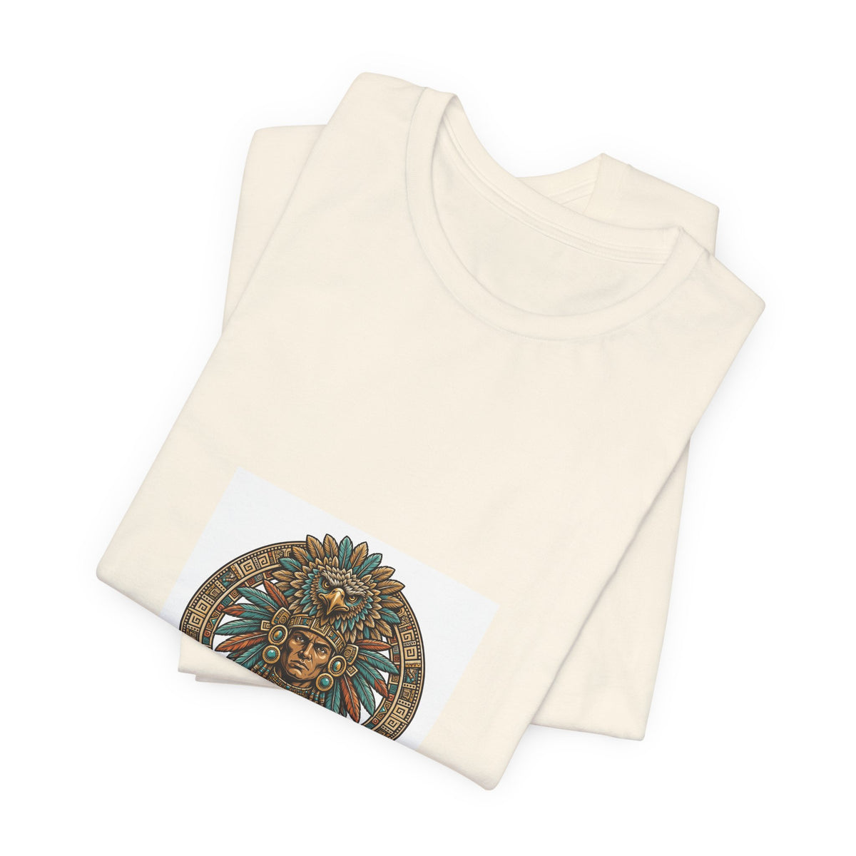Aztec Eagle Warrior T-Shirt - Tenochtitlan Graphic Tee