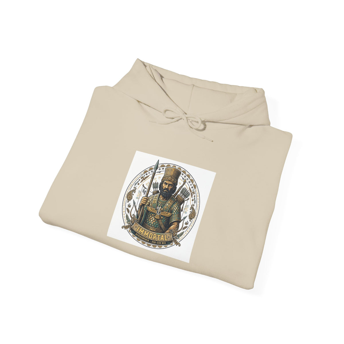 Persian Immortal Hoodie - Achaemenid Empire Graphic Sweatshirt
