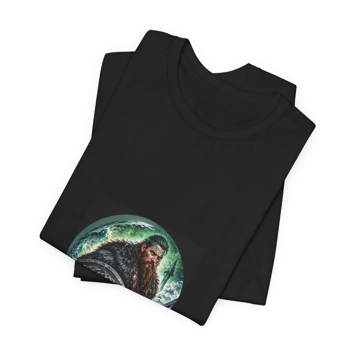 Celtic Warrior T-Shirt - Ancient Celtic Shield Graphic Tee