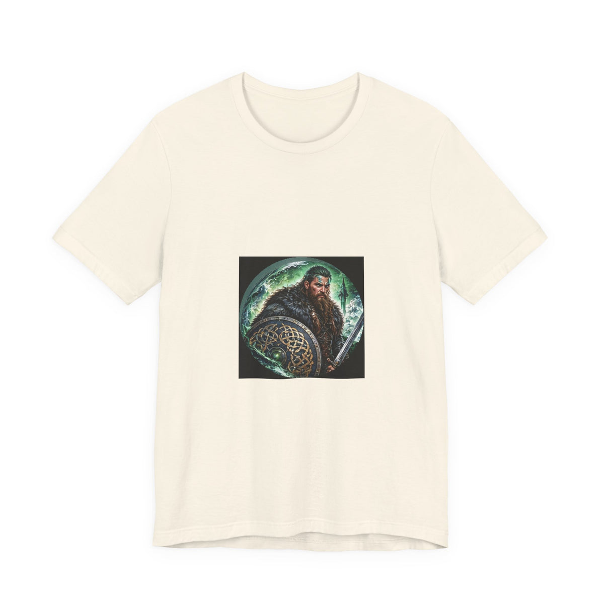 Celtic Warrior T-Shirt - Ancient Celtic Shield Graphic Tee