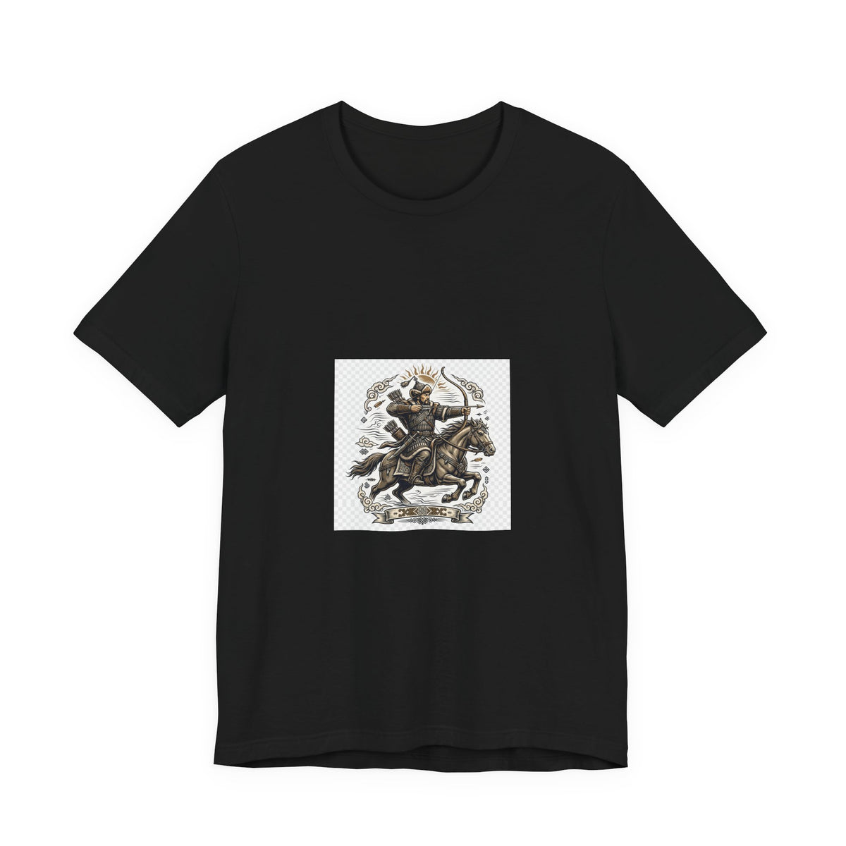 Mongol Horse Archer T-Shirt - the Great Steppe Graphic Tee