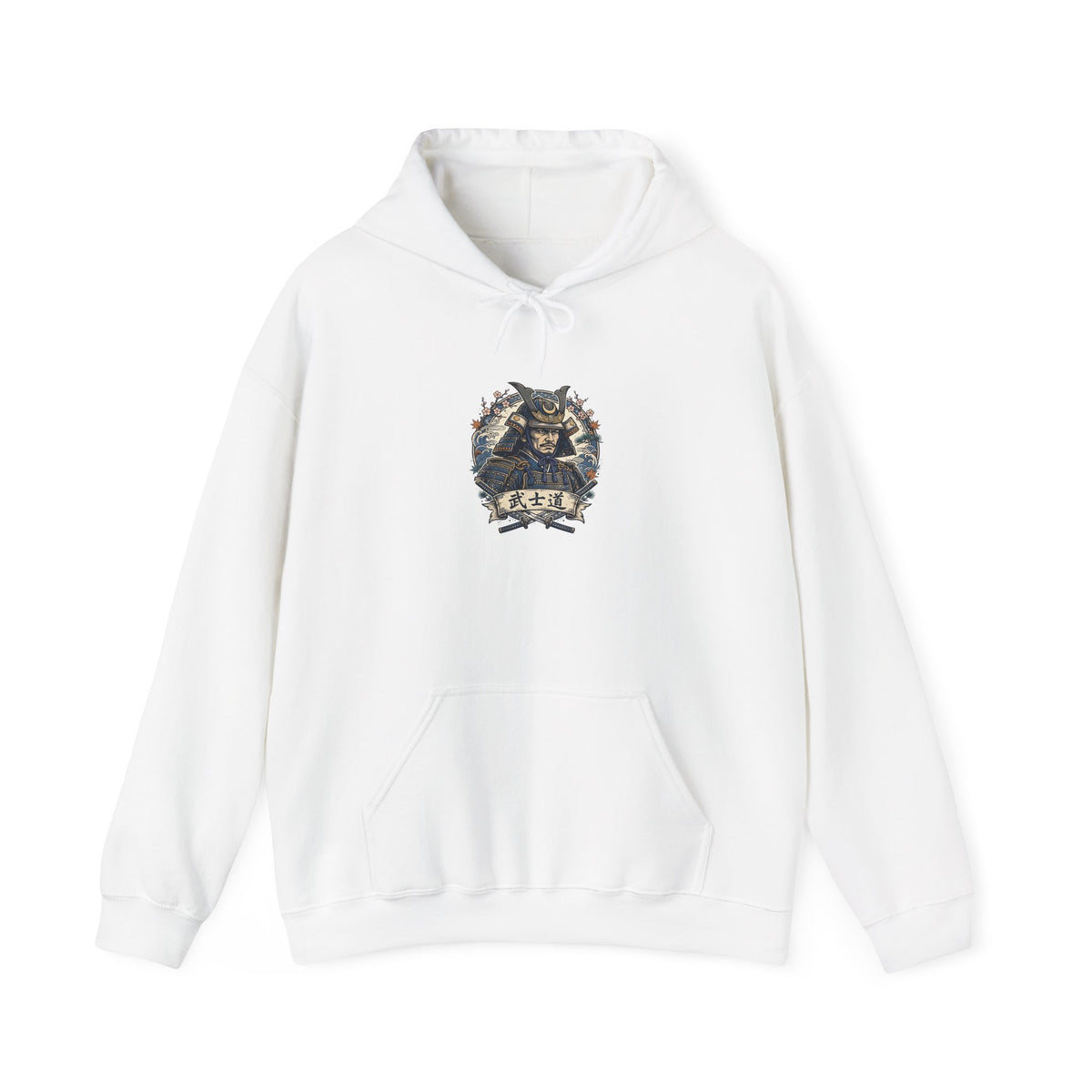 Samurai Warrior Hoodie - Japanese Bushido Graphic Sweatshirt