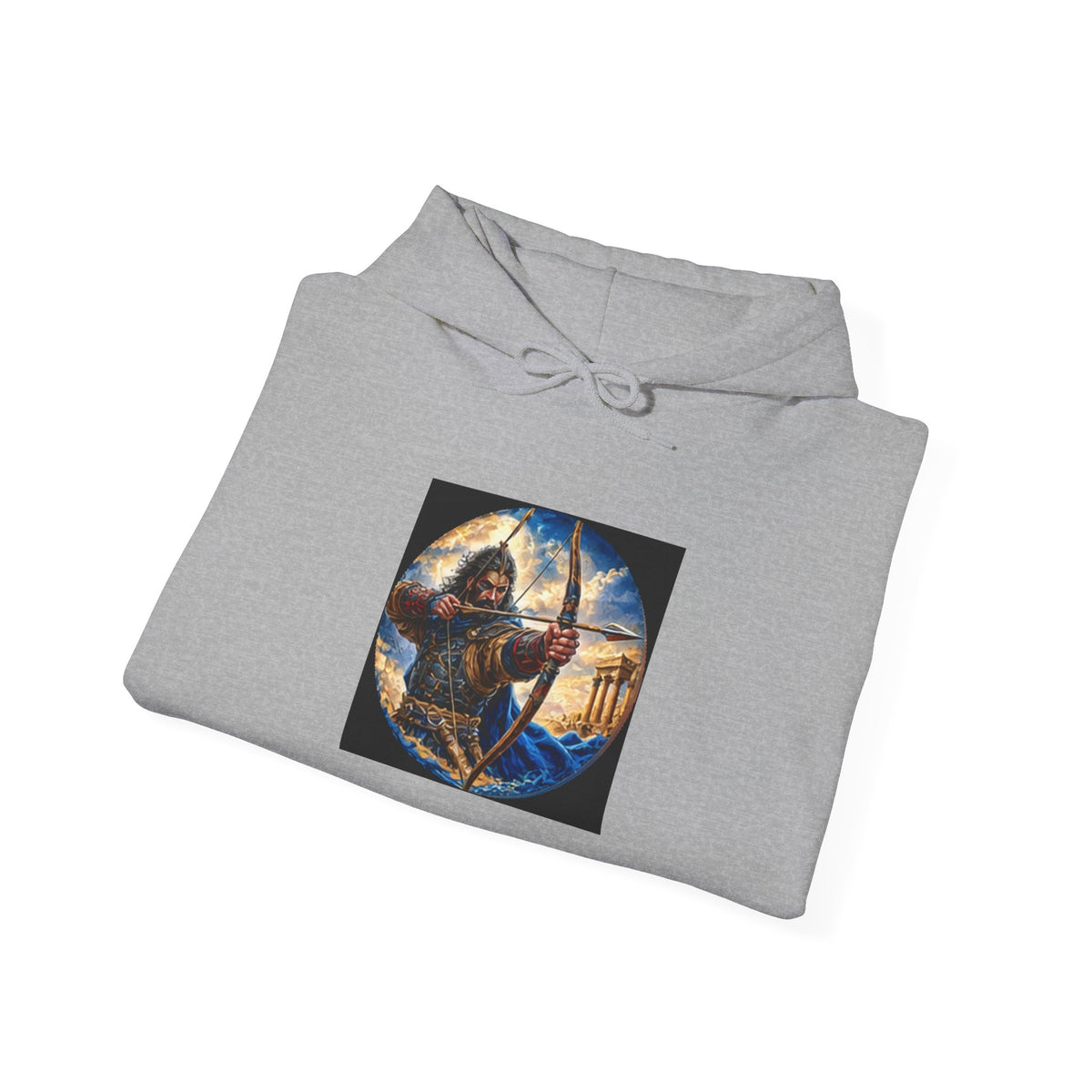 Persian Immortal Warrior Hoodie - Ancient Persian Archer Graphic Sweatshirt