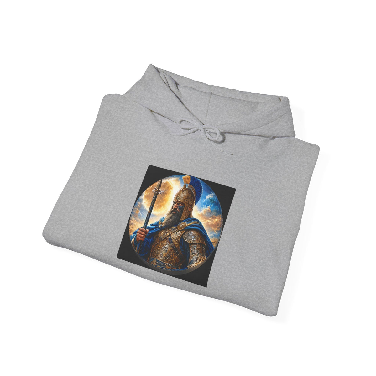 Persian Immortal Warrior Hoodie - Ancient Persian Spear Graphic Sweatshirt