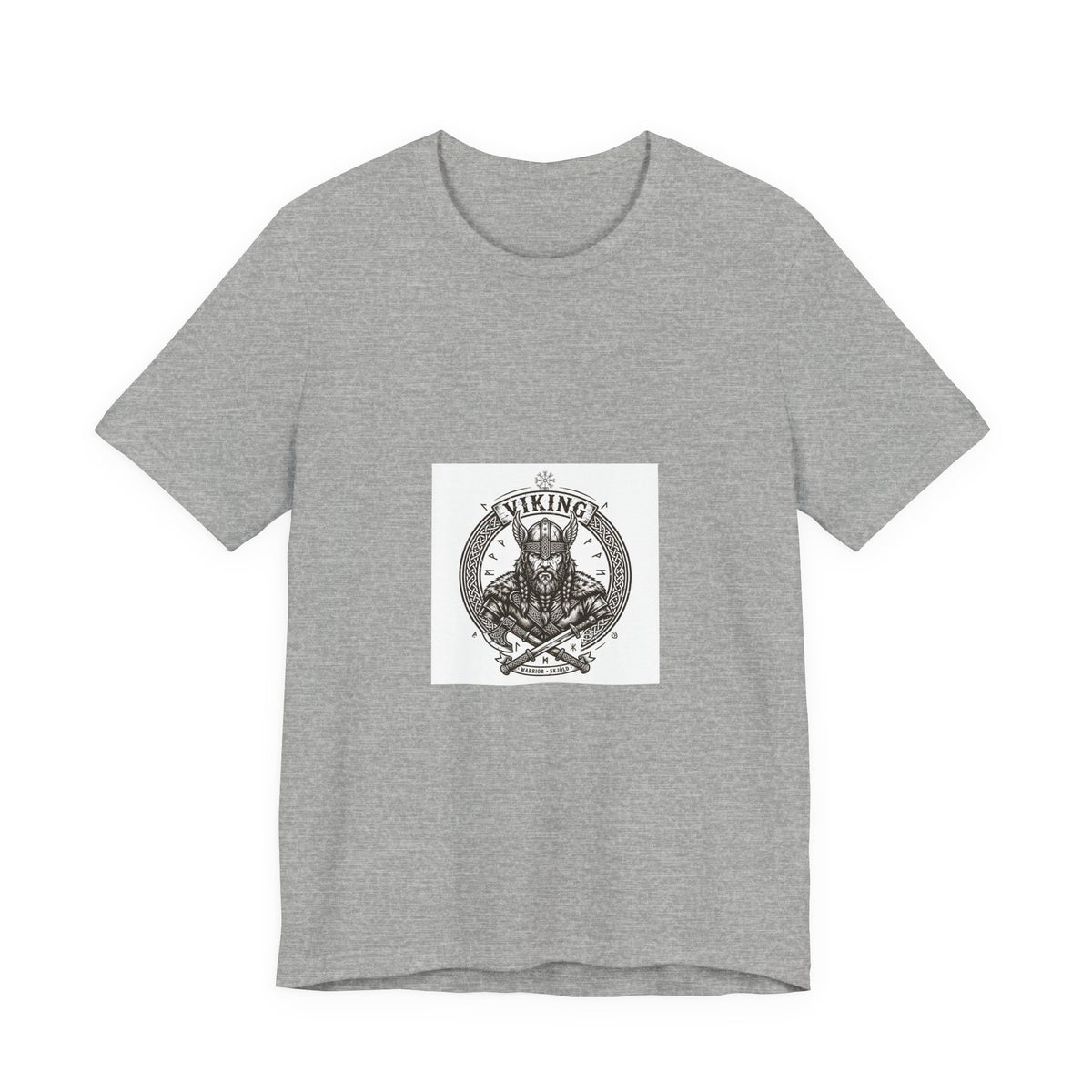 Viking Warrior T-Shirt - Norse Skjold Graphic Tee