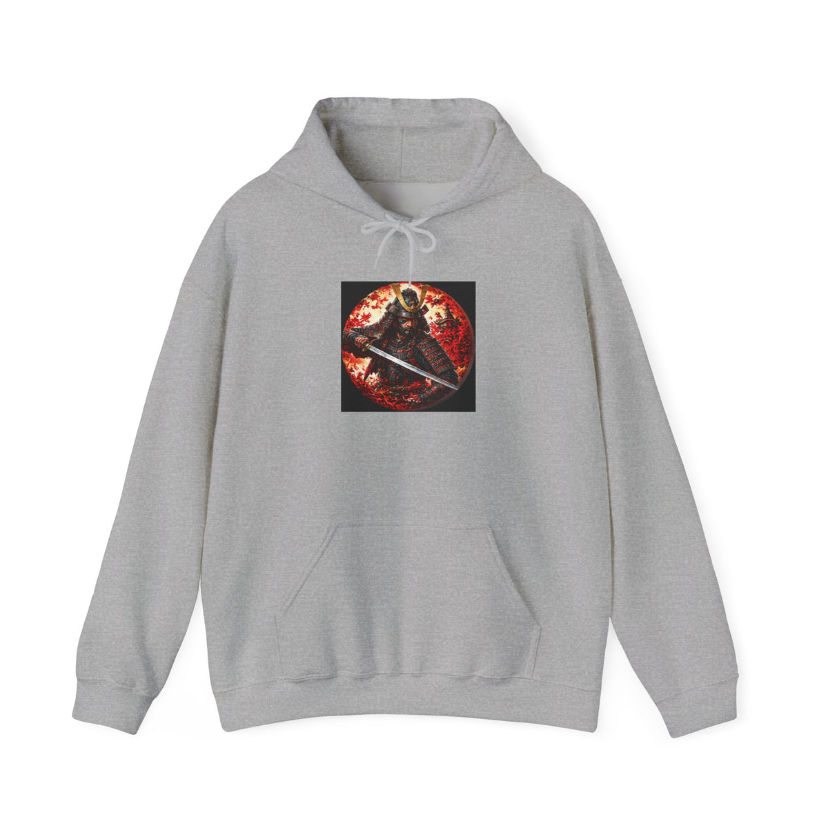 Samurai Warrior Hoodie - Japanese Katana Graphic Sweatshirt