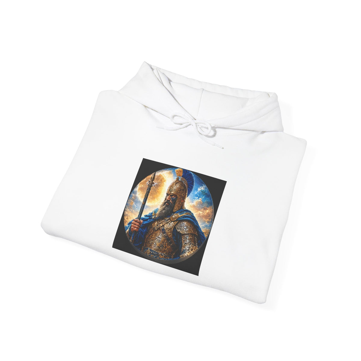 Persian Immortal Warrior Hoodie - Ancient Persian Spear Graphic Sweatshirt