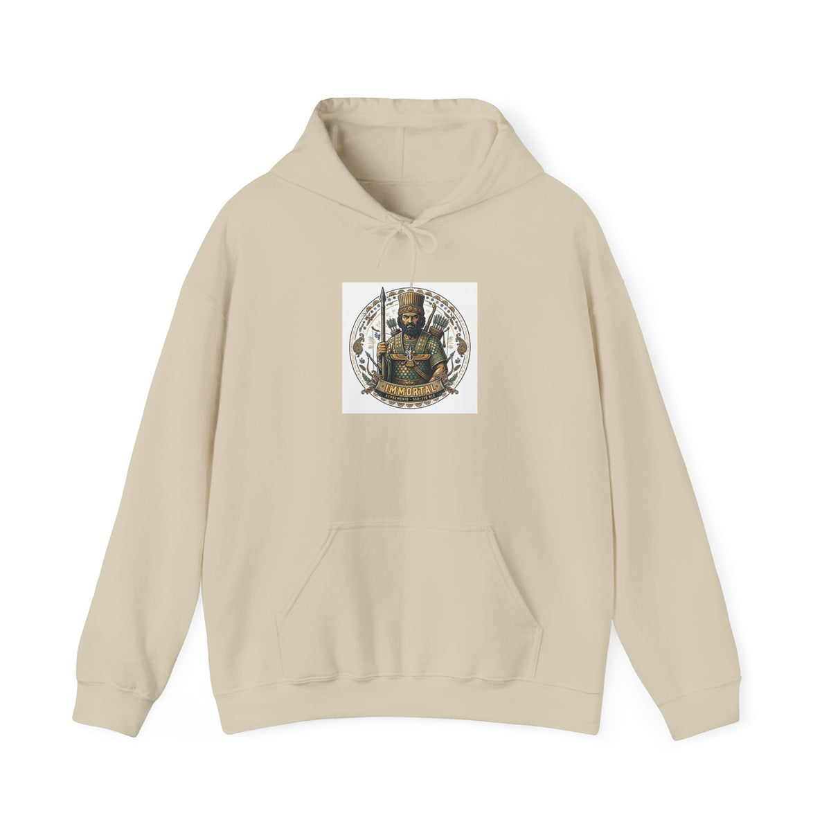 Persian Immortal Hoodie - Achaemenid Empire Graphic Sweatshirt
