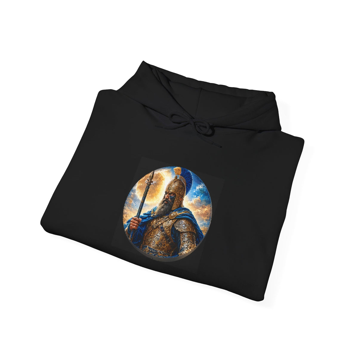 Persian Immortal Warrior Hoodie - Ancient Persian Spear Graphic Sweatshirt