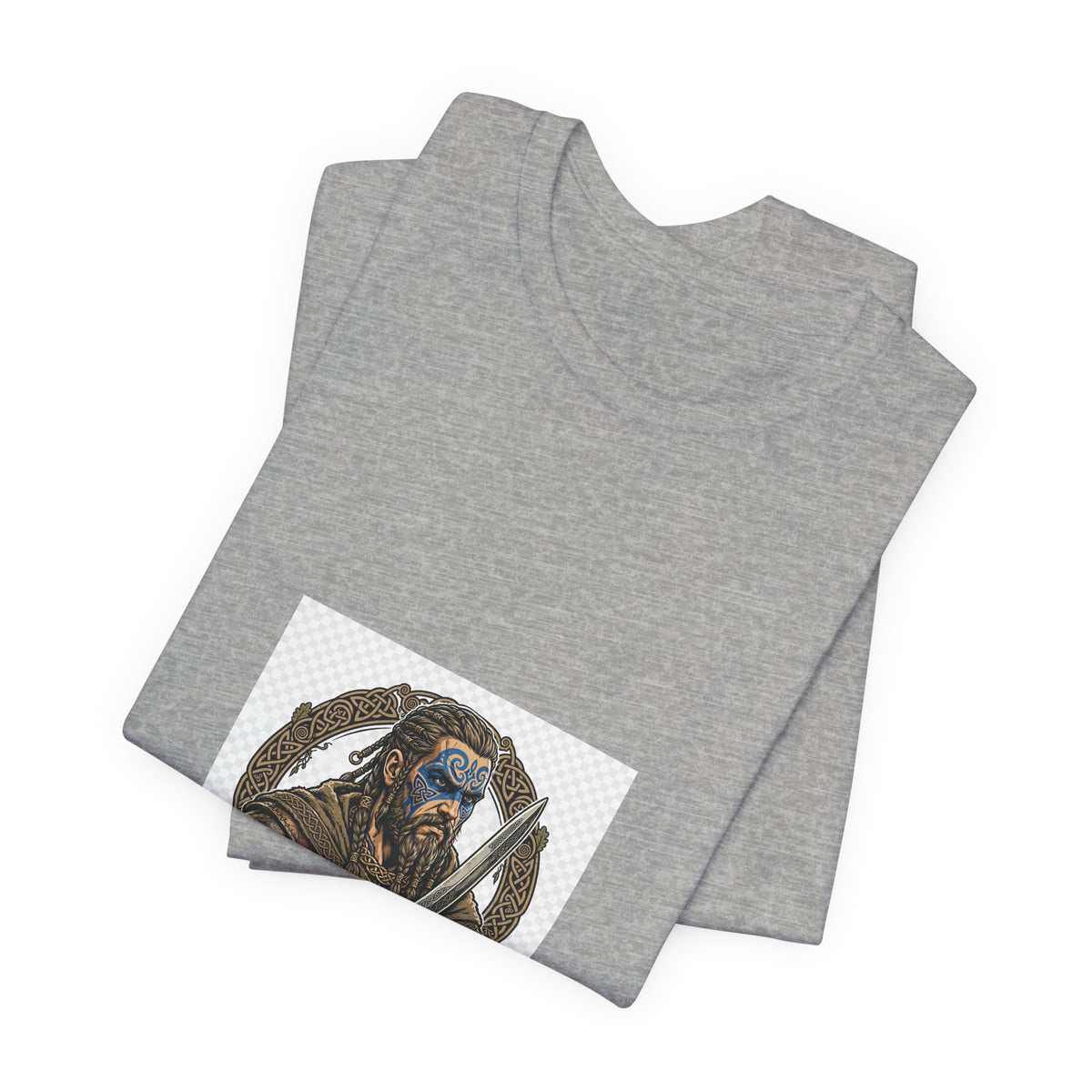 Celtic Warrior T-Shirt - Ancient Britain Graphic Tee