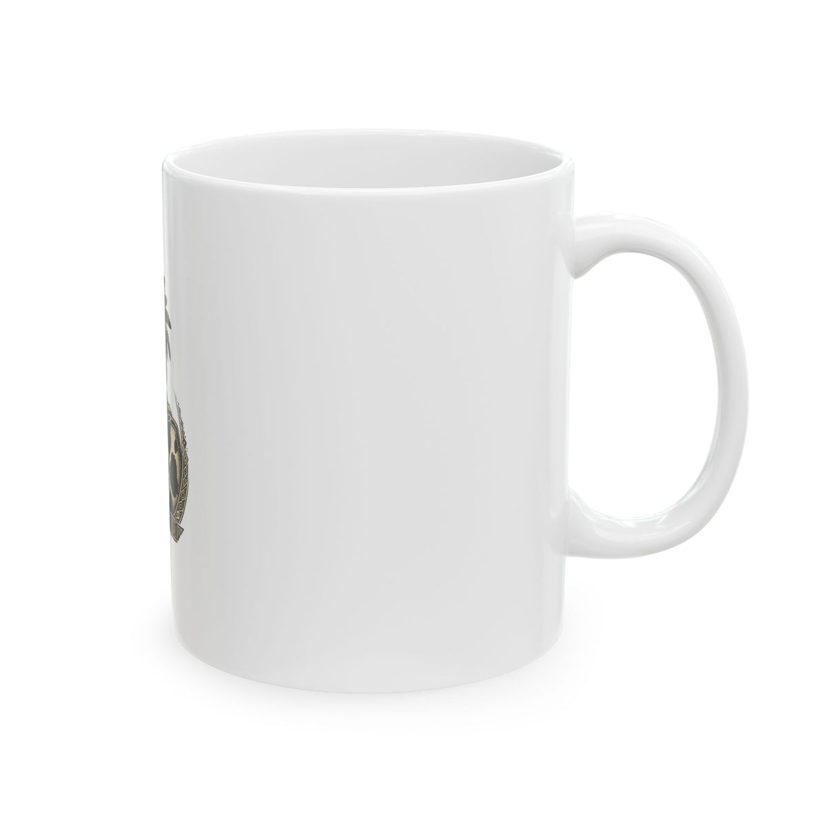 Zulu Warrior Ceramic Mug - Southern Africa Warrior Design (11oz)