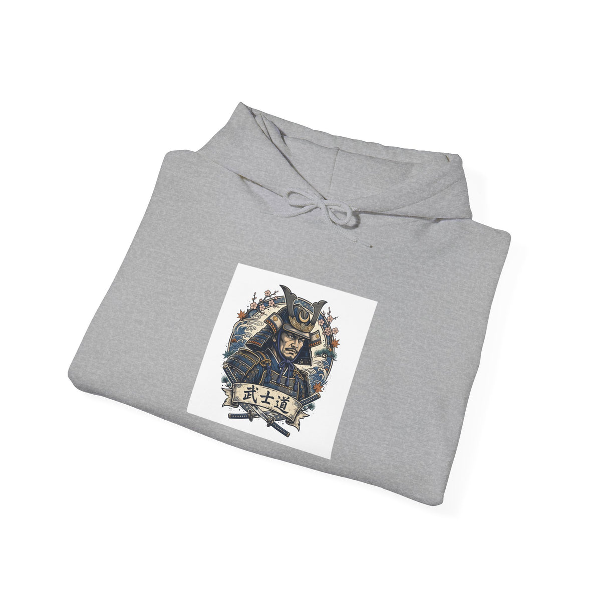 Samurai Warrior Hoodie - Japanese Bushido Graphic Sweatshirt