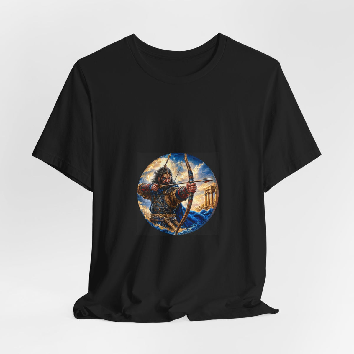 Persian Immortal Warrior T-Shirt - Ancient Persian Archer Graphic Tee
