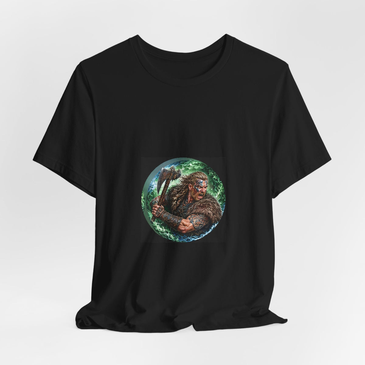 Celtic Warrior T-Shirt - Ancient Celtic Axe Graphic Tee