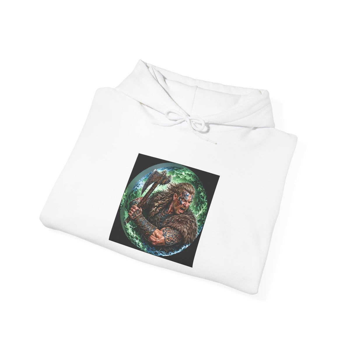 Celtic Warrior Hoodie - Ancient Celtic Axe Graphic Sweatshirt