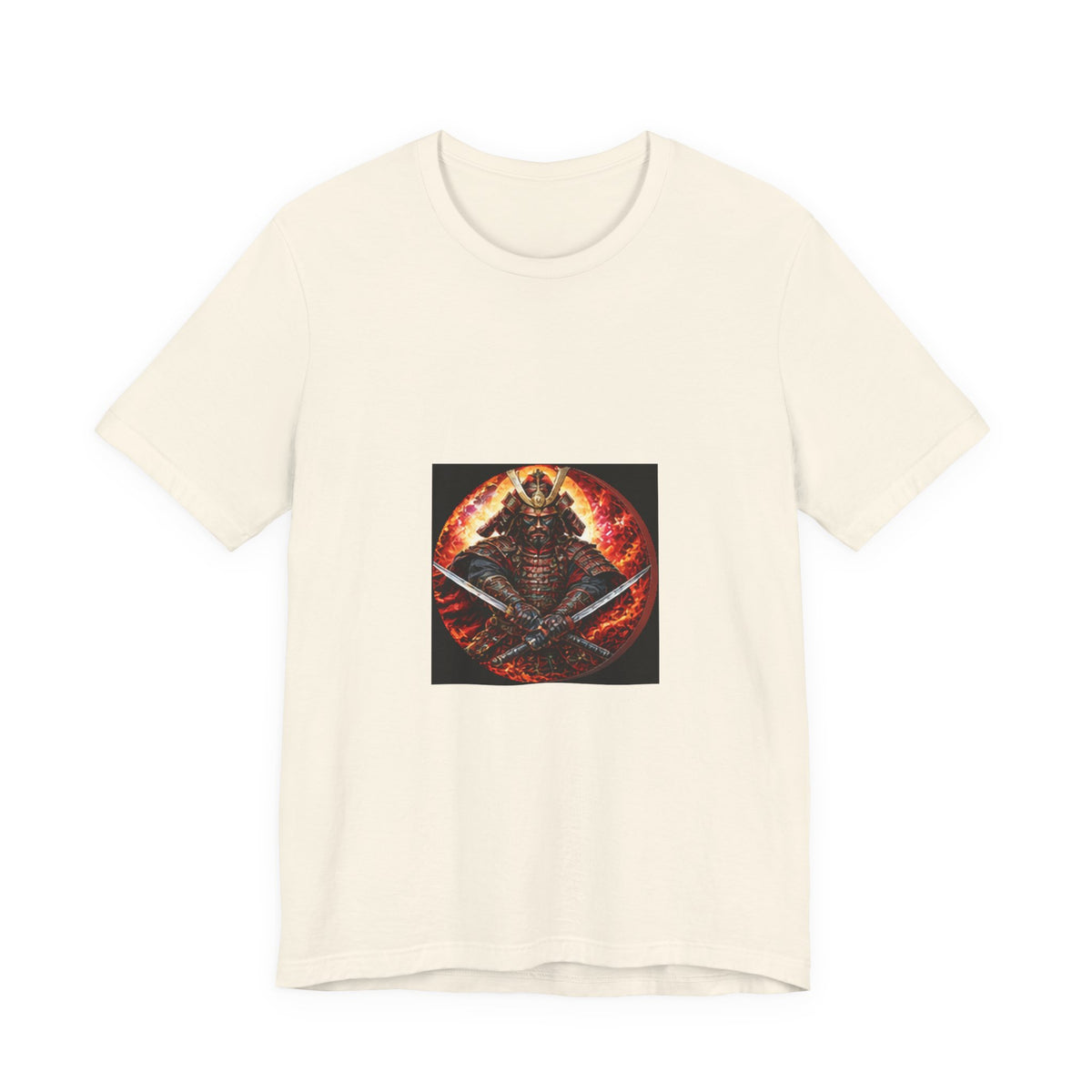 Samurai Warrior T-Shirt - Japanese Dual Katana Graphic Tee