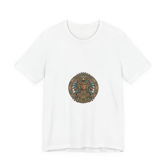 Aztec Eagle Warrior T-Shirt - Tenochtitlan Graphic Tee