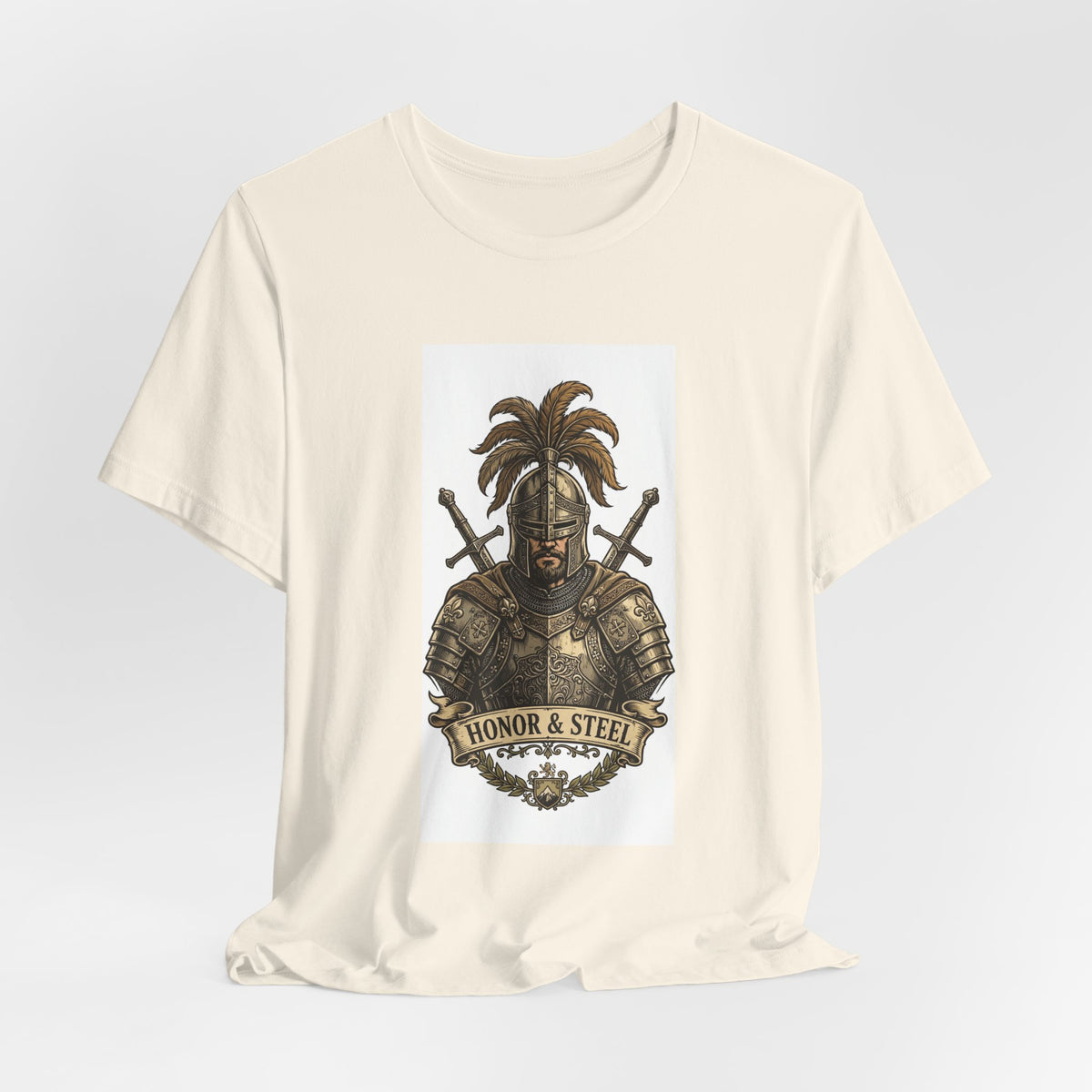 Medieval Knight T-Shirt - Honor and Steel Graphic Tee