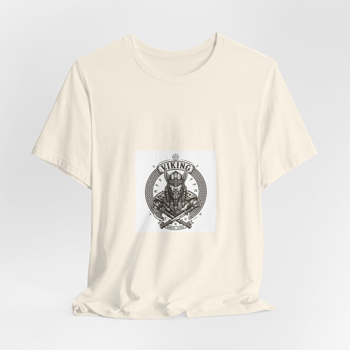 Viking Warrior T-Shirt - Norse Skjold Graphic Tee