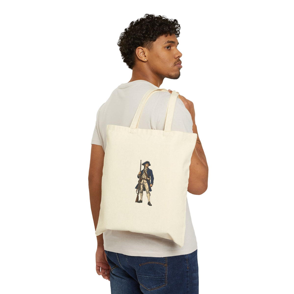 Colonial Patriot Canvas Tote