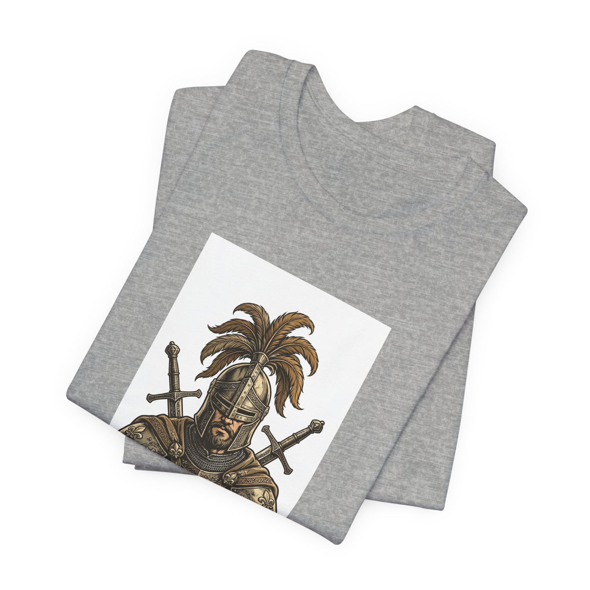 Medieval Knight T-Shirt - Honor and Steel Graphic Tee