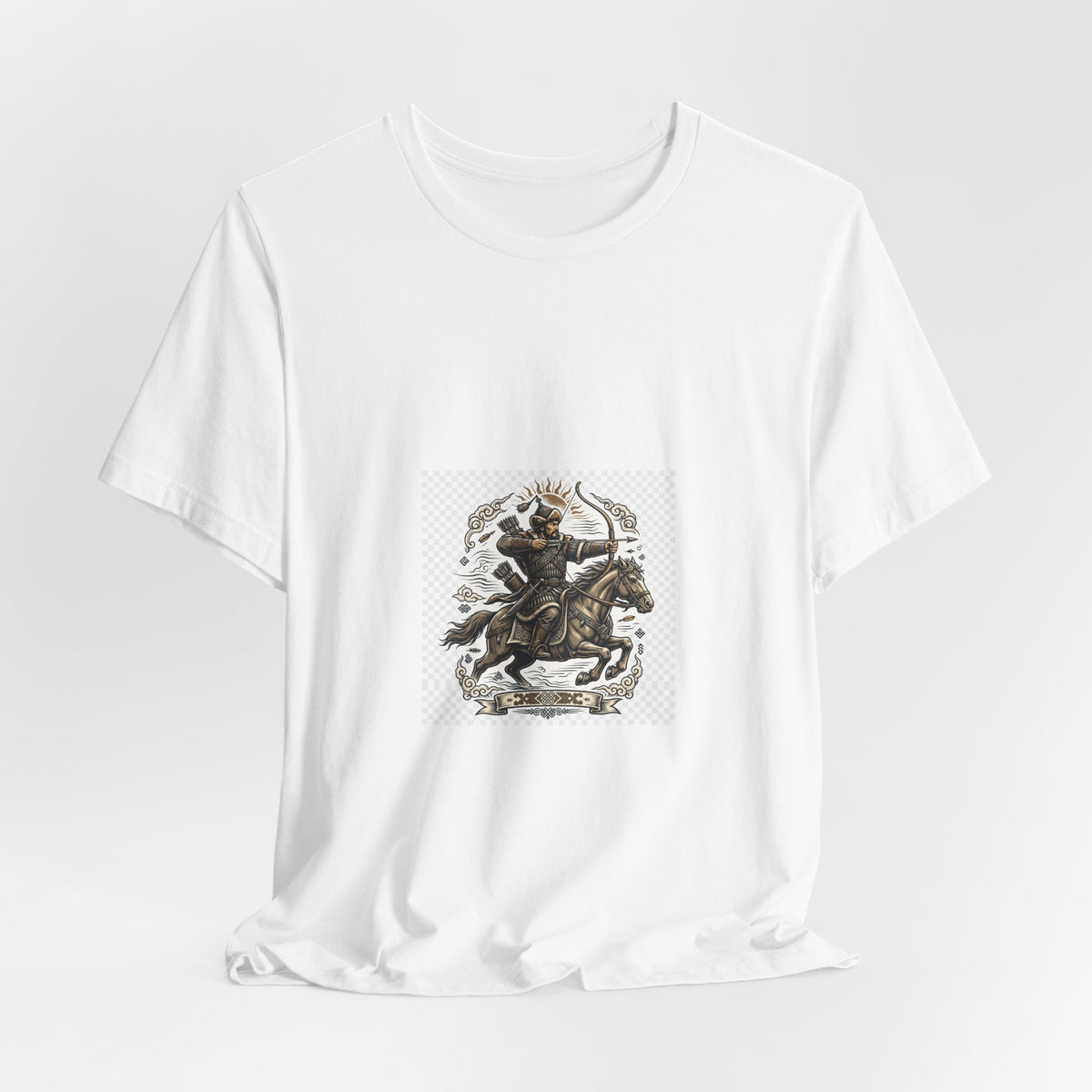 Mongol Horse Archer T-Shirt - the Great Steppe Graphic Tee