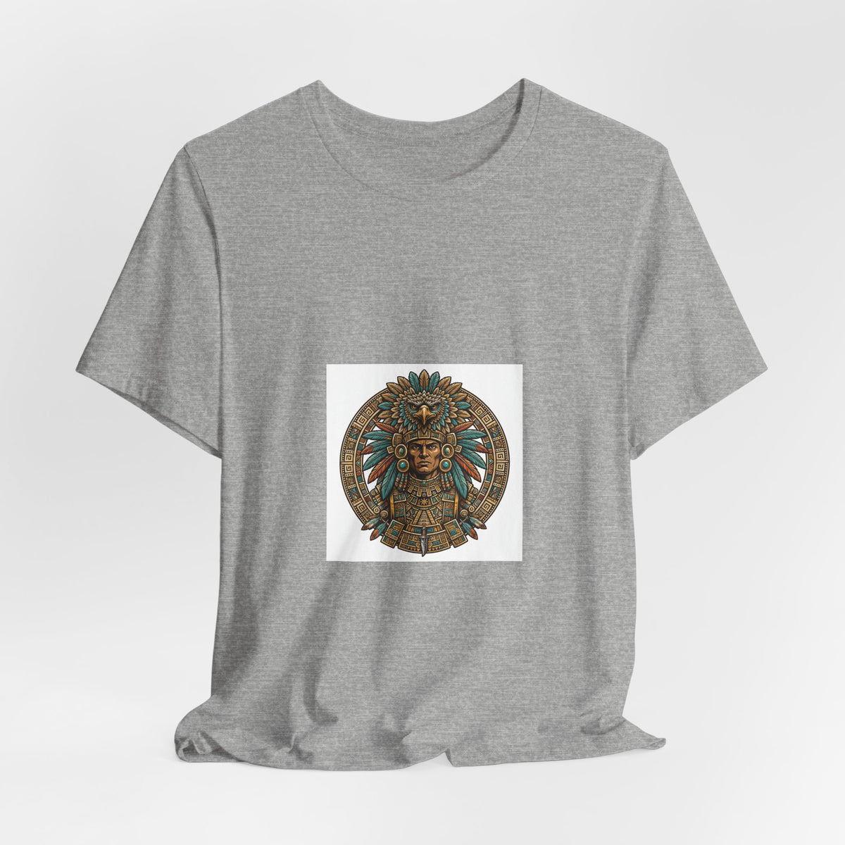 Aztec Eagle Warrior T-Shirt - Tenochtitlan Graphic Tee
