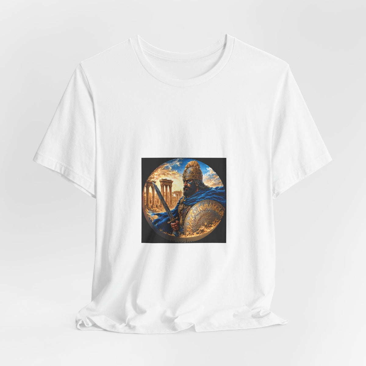Persian Immortal Warrior T-Shirt - Ancient Persian Sword Graphic Tee