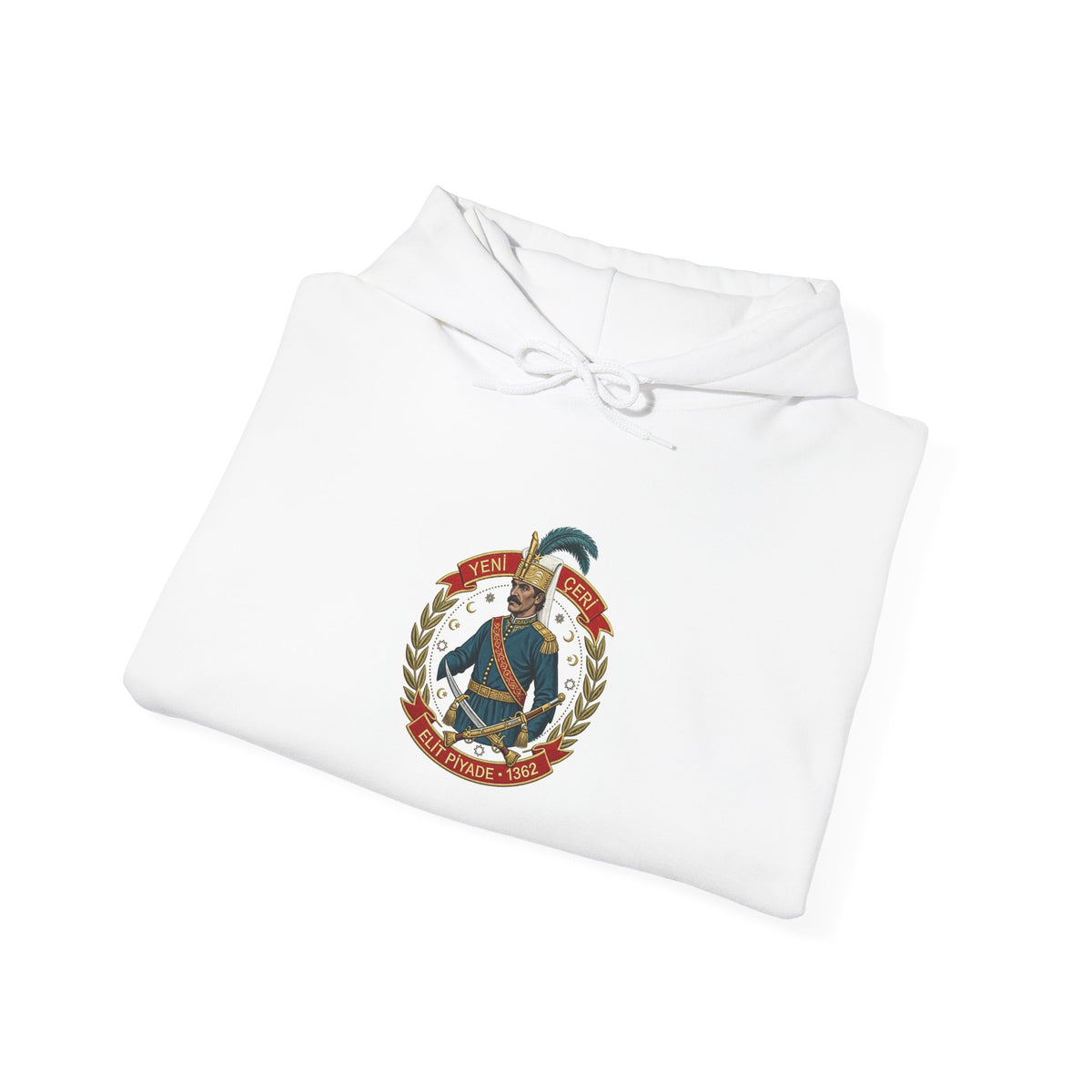 Ottoman Janissary Hoodie - Yeniceri Elite Infantry Graphic Sweatshirt
