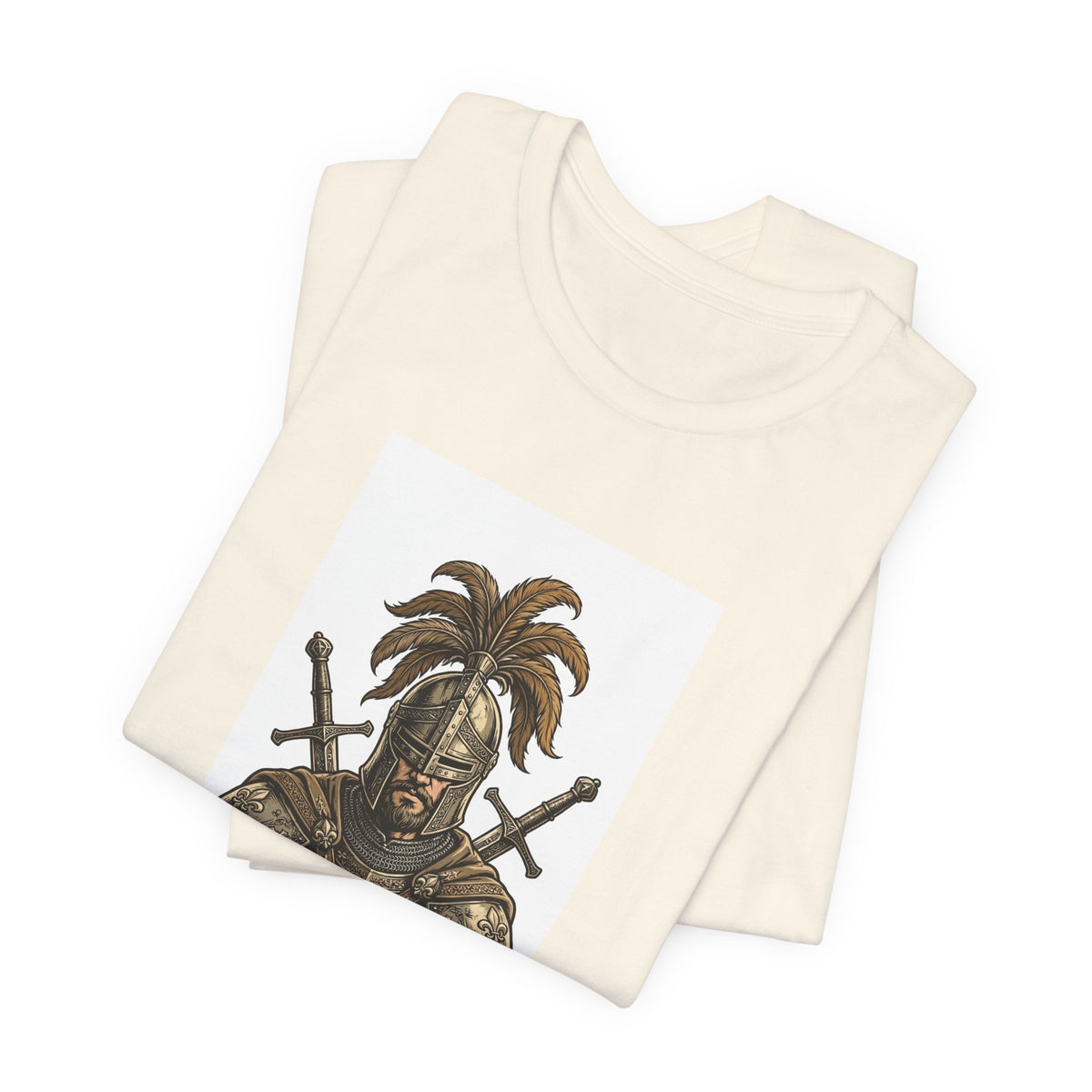 Medieval Knight T-Shirt - Honor and Steel Graphic Tee