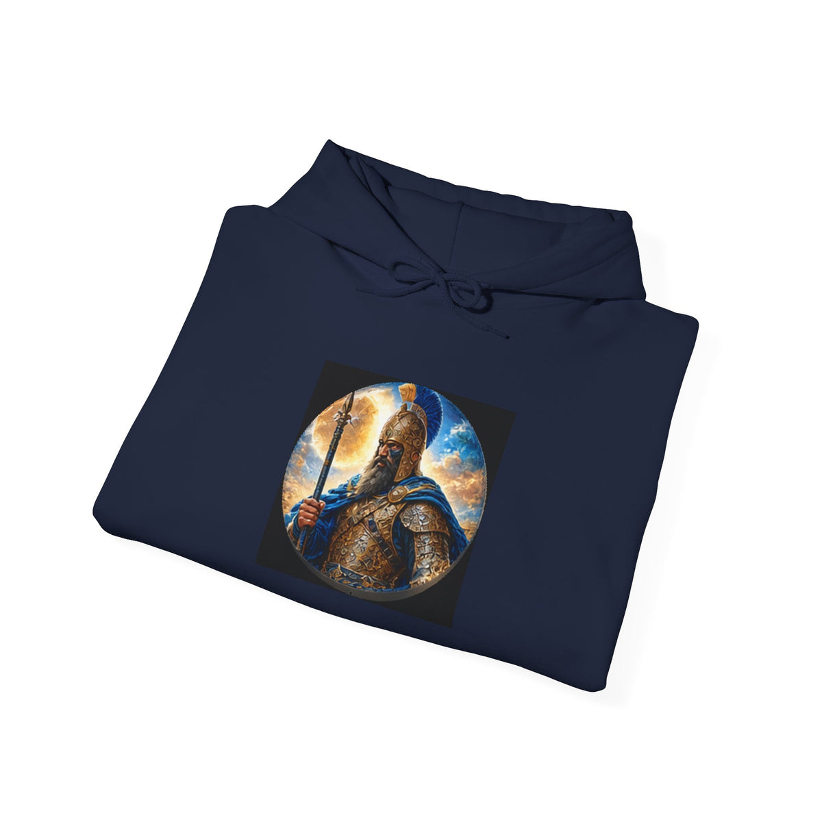 Persian Immortal Warrior Hoodie - Ancient Persian Spear Graphic Sweatshirt