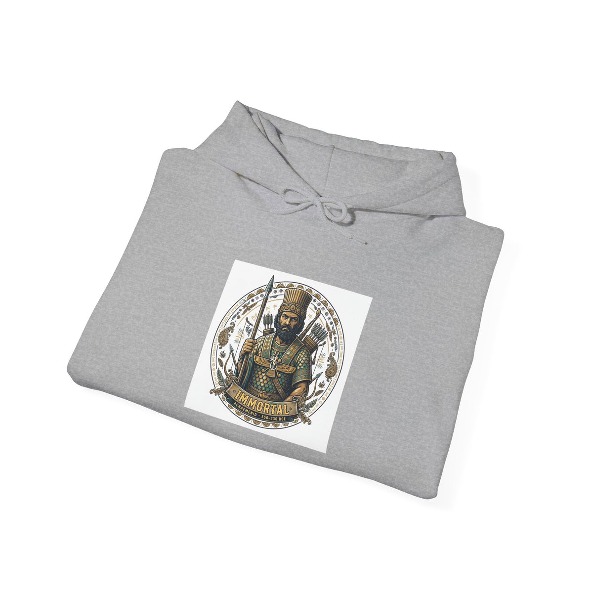 Persian Immortal Hoodie - Achaemenid Empire Graphic Sweatshirt