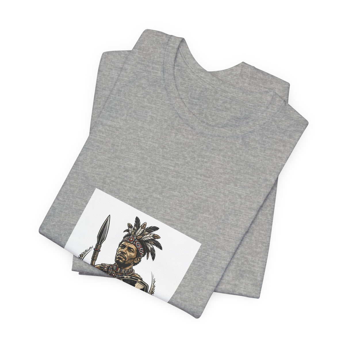 Zulu Warrior T-Shirt - Southern Africa Graphic Tee