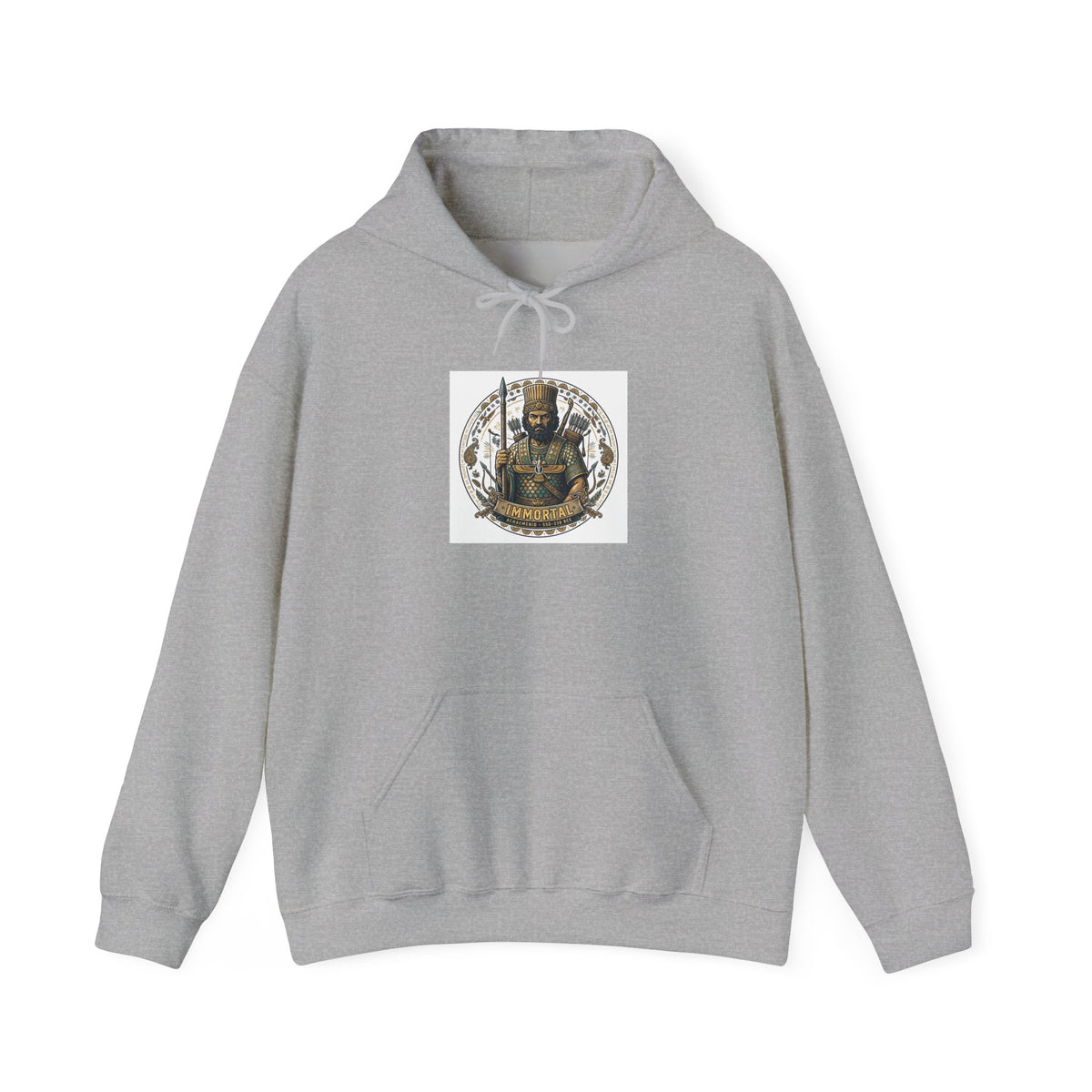 Persian Immortal Hoodie - Achaemenid Empire Graphic Sweatshirt