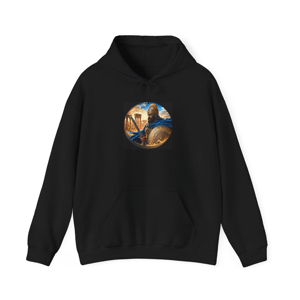 Persian Immortal Warrior Hoodie - Ancient Persian Sword Graphic Sweatshirt