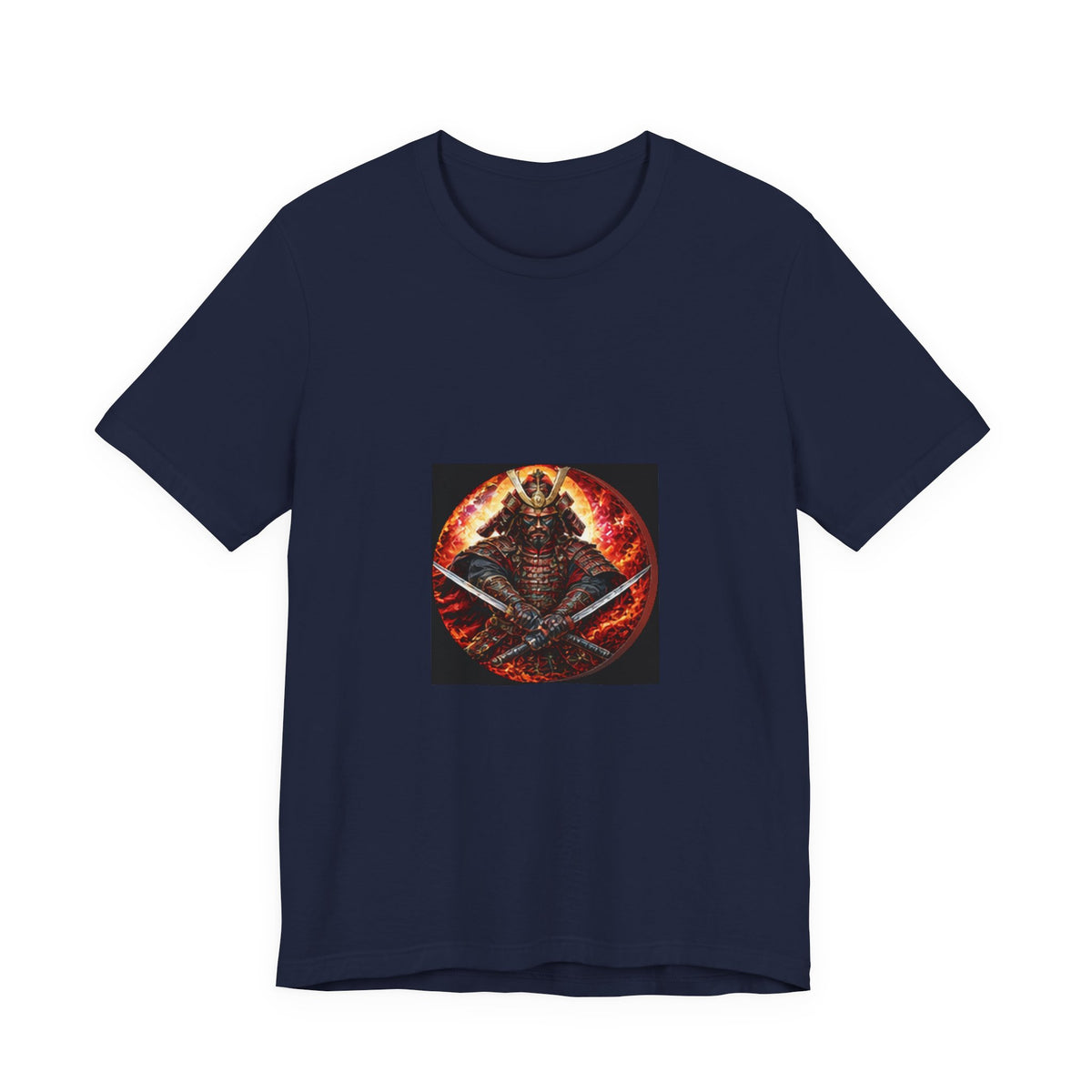 Samurai Warrior T-Shirt - Japanese Dual Katana Graphic Tee
