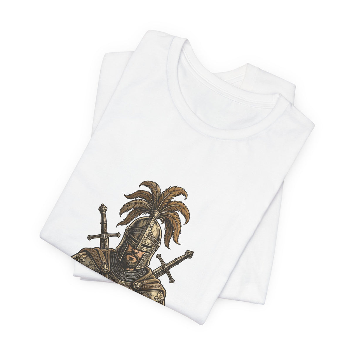 Medieval Knight T-Shirt - Honor and Steel Graphic Tee