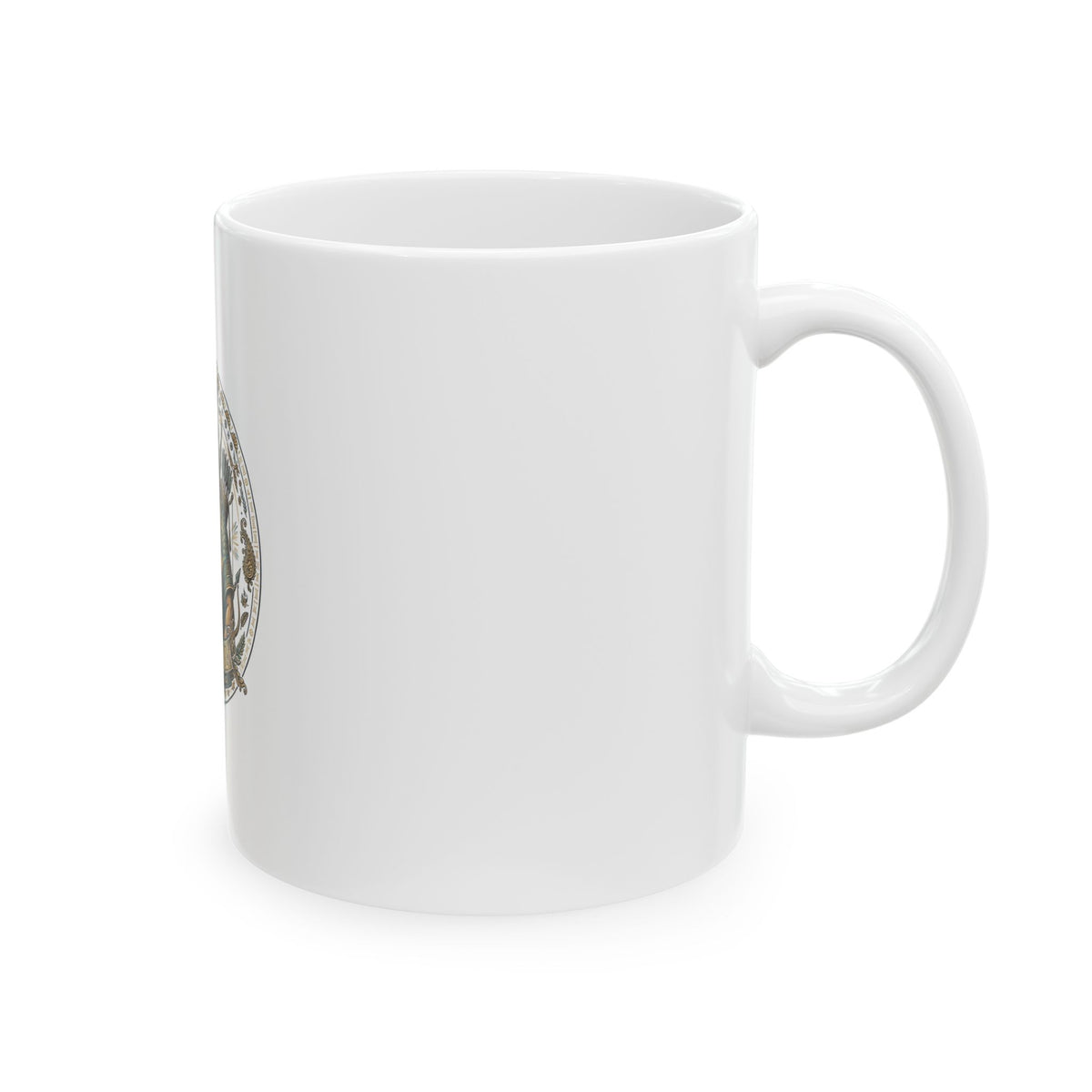 Persian Immortal Ceramic Mug - Achaemenid Empire Warrior Design (11oz)