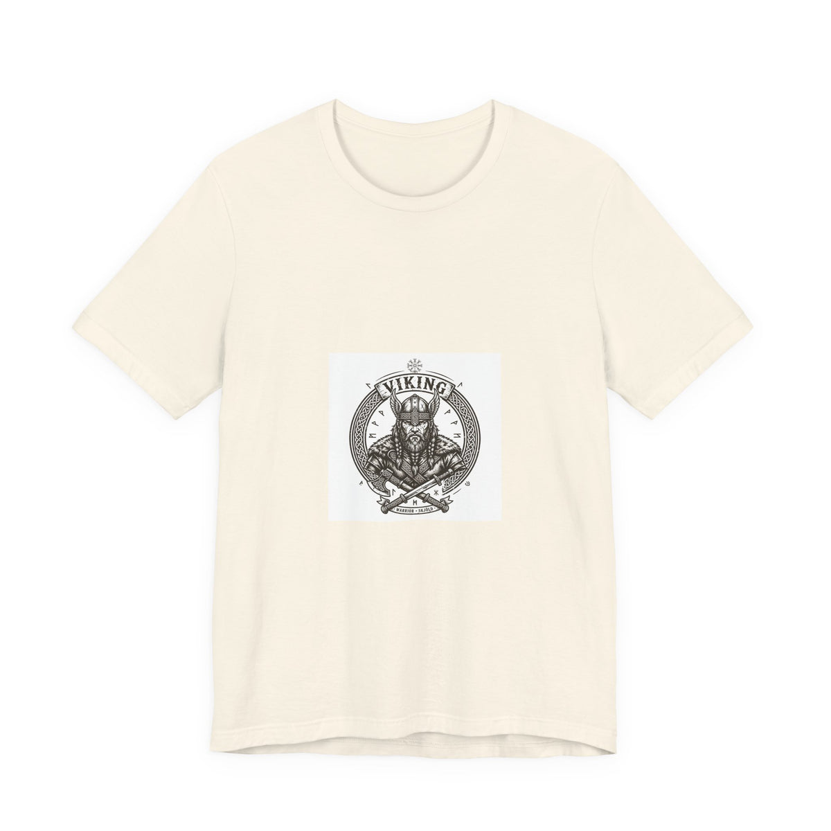 Viking Warrior T-Shirt - Norse Skjold Graphic Tee