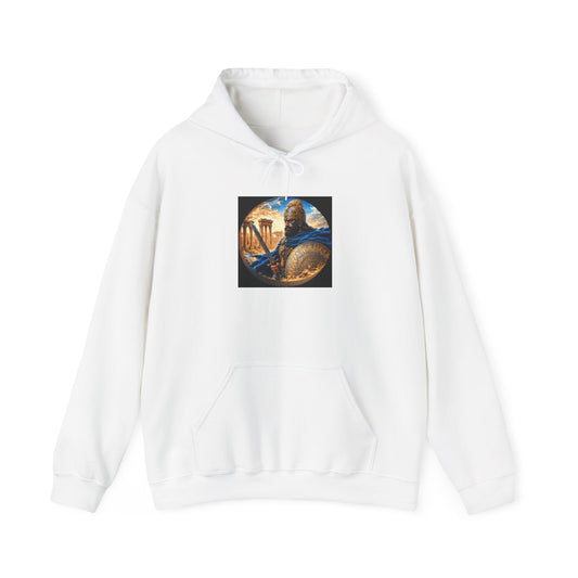 Persian Immortal Warrior Hoodie - Ancient Persian Sword Graphic Sweatshirt