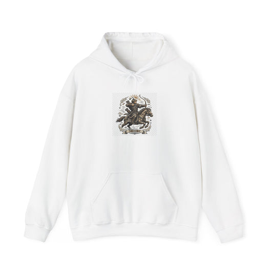 Mongol Horse Archer Hoodie - the Great Steppe Graphic Sweatshirt