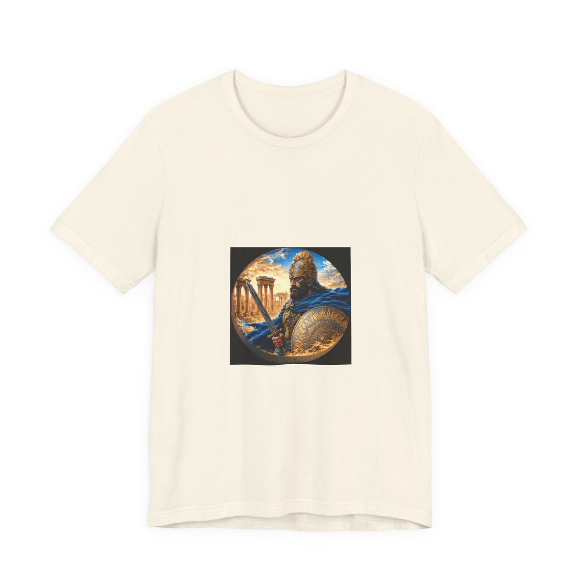 Persian Immortal Warrior T-Shirt - Ancient Persian Sword Graphic Tee