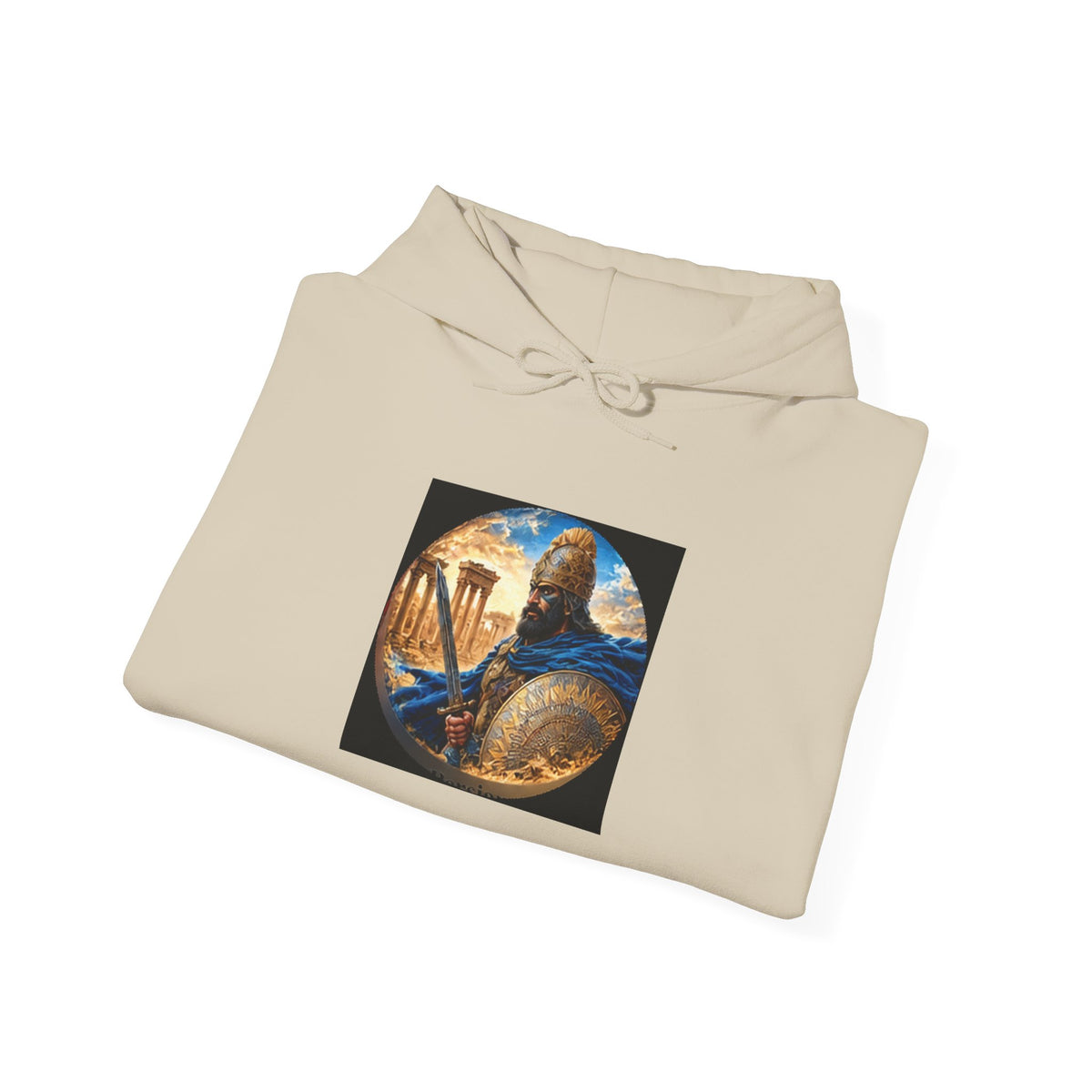 Persian Immortal Warrior Hoodie - Ancient Persian Sword Graphic Sweatshirt