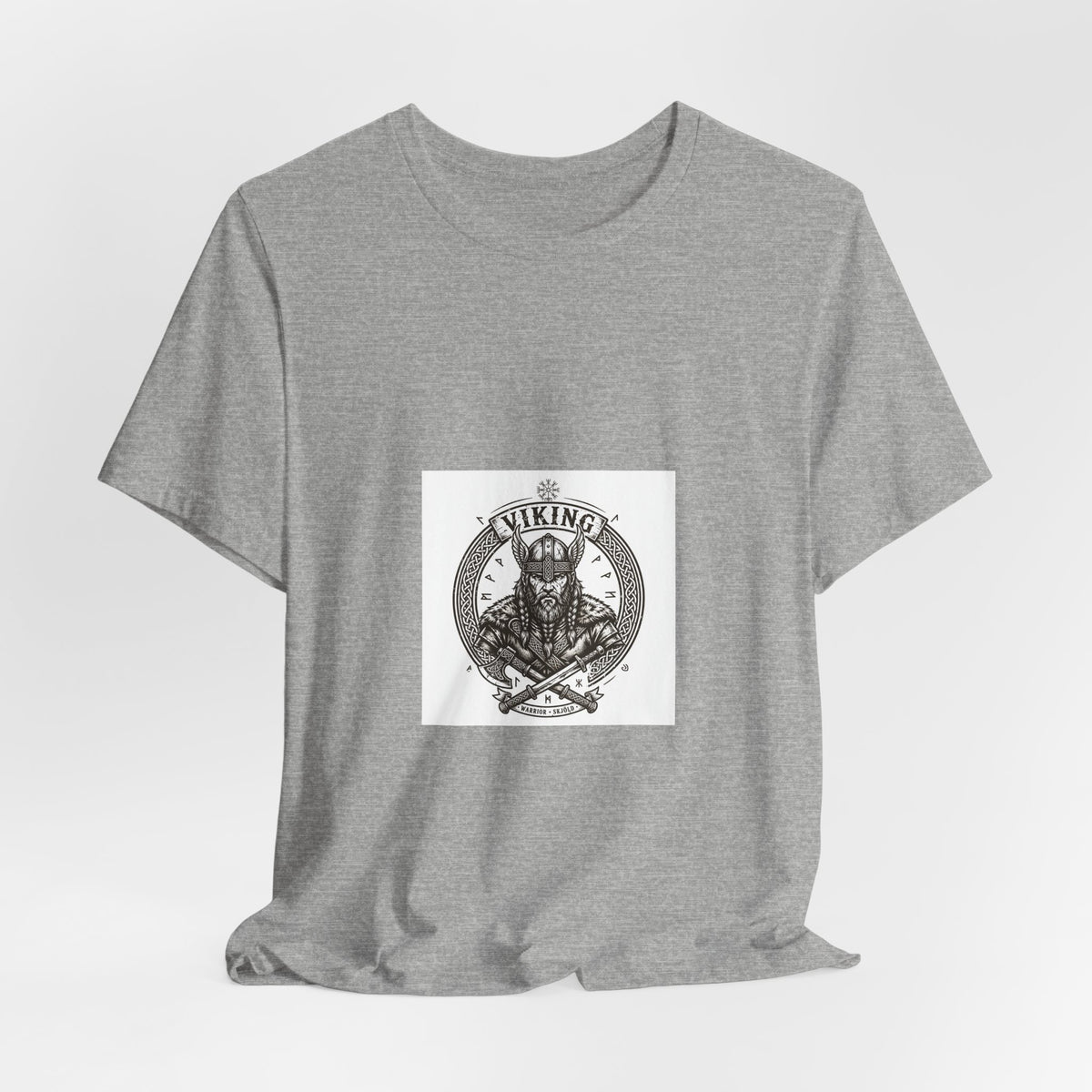 Viking Warrior T-Shirt - Norse Skjold Graphic Tee