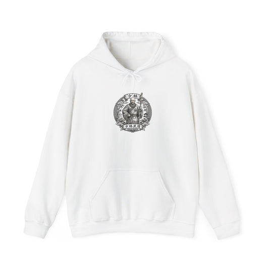 Shaolin Warrior Monk Hoodie - Shaolin Temple Graphic Sweatshirt