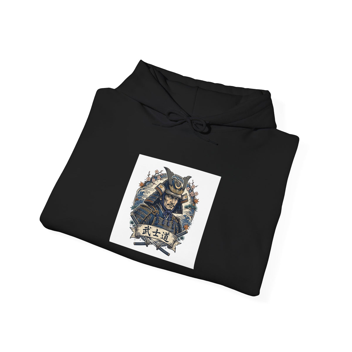 Samurai Warrior Hoodie - Japanese Bushido Graphic Sweatshirt