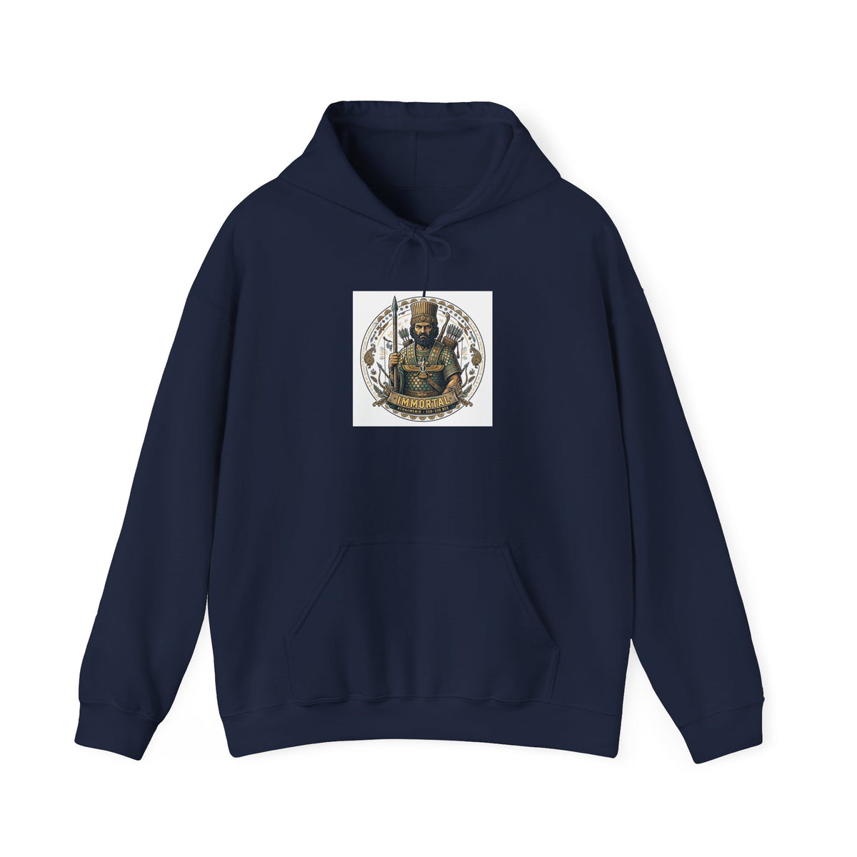 Persian Immortal Hoodie - Achaemenid Empire Graphic Sweatshirt
